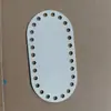 Cesta de tricô tecida DIY multi-tamanho com fundo de madeira artesanato coração de madeira estrelas quadrado redondo placa de enrolamento