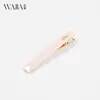 Pinza para el cabello Wjia Nueva de Color Sólido Simple de Metal tipo Pico de Pato, Pinza Lateral Versátil de Gama Alta Elegante para Flequillo