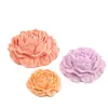 Molde de silicona para vela con aroma a peonía, molde para figurillas de jabón y yeso, molde para manualidades para paisajes en miniatura y decoraciones