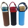 Taza de Agua Universal Casual, Funda de Taza de Material de Buceo, Taza Térmica, Funda Protectora para Bolso Bandolera, Aislamiento Térmico, Anticaídas, Correa Cruzada para Bolso Bandolera