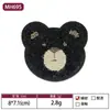 En Stock Múltiples Colores y Especificaciones Oso Bordado Clásico Parche de Oso Bordado para Toalla Accesorios para Ropa Infantil Parche