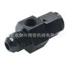Piezas de Coche Puerto de Instrumentos Adaptador de Tubería de Refrigeración por Aceite Adaptador de Tres Vías An6-1/8Npt Adaptador para Manómetro de Presión de Combustible Aluminio