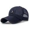 Boné de Baseball Masculino para Uso Externo Casual Chapéu para Ciclismo Chapéu de Verão com Malha Respirável Chapéu Fashion Bico de Pato Fabricante Atacado
