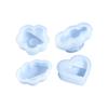 Moldes de Resina DIY Nube Corazón Forma Notas Adhesivas Portatarjetas de Negocio Portatiquetas Moldes de Silicona Transfronterizo