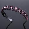 Pinzas para el Cabello de Moda al por Mayor con Pedrería Borde Ancho con Dientes Diadema Antideslizante Accesorios Aro para el Cabello Pasador Perla Flequillo