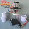 Máquina de Tampar Balde Pequeno de Plástico 1L-5L Máquina de Selar Tampa de Balde de Óleo Selador de Balde de Alimentos Máquina Pneumática de Selar Balde de Tinta