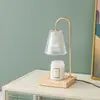 Aquecedor de Velas Europeu e Americano Amazon com Temporizador e Dimmer, Altura Ajustável, Madeira Maciça Quadrada Aromaterapia
