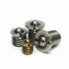 FBPJS émbolo de bola de acero inoxidable tipo brida roscada resorte bola de posicionamiento tornillo fijador de bola
