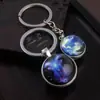 Llavero de Bola Redonda Grande Constelación Cristal Luminoso Doce Constelaciones Sagitario Bola Redonda Cristal Capricornio