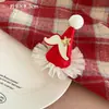Diadema de Cabeza de Reno Navideña Linda Diadema de Disfraz Decoración de Astas para Niños Pinza para el Cabello Regalo Adorno para el Cabello de Niña Pequeña