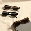 Gafas de sol rectangulares de lujo para mujer, gafas de sol cuadradas retro para hombre, visera para mujer, gafas antirreflejos para mujer