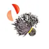 En stock cuerda de algodón encerado cabeza redonda bala cuadrada pequeña Corea del Sur poliéster encerado de alta gama de alta gama cuerda para colgar ropa cuerda para colgar cordón