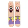 Calcetines Modernos de Algodón Peinado con Diseños de Dibujos Animados, Estilo Anime, Modelos de Primavera, Otoño e Invierno, Tallas Europeas y Americanas, Calcetines para Patineta, Media Pantorrilla, Absorbentes de Sudor