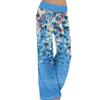 Pantalones Deportivos Anchos de Pierna con Estampado de Posicionamiento Suelto para Mujer, Ropa de Mujer, Exportación Transfronteriza a Amazon Wish Europea y Americana 2021