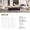 Laje de Rocha de Guangdong 800X2600X9mm Esmaltada na Superfície Luz Suave Microcimento Parede de Fundo Painel de Parede Liso Cor Sólida Aveludado