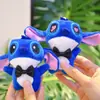 Colgante de Muñeco Stitch Juguete de Peluche de Dibujos Animados Llavero Muñeca Colgante para Mochila Escolar Regalo de Cumpleaños para Pareja Venta al por Mayor