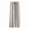 Pantalones Casuales de Pierna Ancha Rectos Gruesos de Cintura Alta para Otoño e Invierno Tejido Holgado Lana Cachemir Estilo Popular