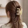 Presilha de Garra Grande Estilo Coreano High-End Retrô de Bolinhas para Cabelo na Parte de Trás da Cabeça para Mulheres 2026 Nova Presilha Tubarão Acessório de Cabelo Versátil