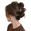 Pinza para el Cabello de Acrílico con Forma de Ola para Mujer 2026 Nuevo Pinza de Alta Gama Tamaño Grande para Cabello Grueso Pinza de Tiburón Pinza para la Parte Posterior de la Cabeza