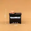 Casa de muñecas en miniatura, muebles de conejo pequeños, modelo eléctrico, accesorios DIY, decoración del hogar en miniatura, adornos en miniatura