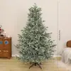 Árvores de Natal Brancas Grandes Revestidas de PE Puro, Densamente Empacotadas, de Chão, para Decoração de Shoppings e Hotéis de Natal, Árvores Nuas em Estoque para Atacado