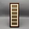 Marco de Fotos de Seis Compartimentos con Hermosos Paisajes de la Patria, Adorno Dorado para Colgar en la Pared para Decoración de Sala de Estar