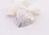 Acero Inoxidable Patrón de Corazón de Melocotón Tallado Hueco Caja para Fotos Colgante Accesorios para Joyería DIY Colgante para Pareja