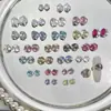 Pedras de Strass K9 Empilhadas Brilhantes Sem Base, Decorações de Unhas em Vidro Cristal de Gelo, Pedras de Strass para Unhas Ultra-Adesivas, Pedras de Strass Deslumbrantes