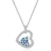 Entra en el mundo de los collares de plata 925 con forma de corazón y circonita cúbica de Amazon, que presentan delicados y únicos colgantes de piedras preciosas de colores y cadenas de eslabones cruzados, disponibles para venta al por mayor.