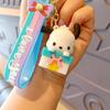 Llavero de Dibujos Animados Kuromi Cinnamoroll Goma Suave Muñeco Sanrio Colgante para Mochila Coche Decoración Pequeño Regalo Al Por Mayor