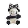 Decoração de Interior de Carro Enfeites Boneco Panda Novo Pisca-pisca Limpador Figurine para Mulheres