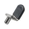 Suporte de prateleira direto da fábrica Suporte de partição de unhas armário de vidro móvel grão de prateleira invisível oculto suporte de de 7 palavras