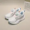 27-32 Marca Zapatos Deportivos Transpirables de Malla para Correr Jogging Suela Supercrítica Zapatos Deportivos para Niños Pequeños Zapatos de Malla Doble 6504