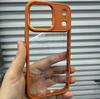 Adecuado para Funda de Teléfono Metal Águila Ojo para iPhone 18 Promax Apple 17 Lente Creativa 16 Transparente Anti-Caída 15