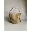 Exportado a España Bolso Cubo Casual de un Hombro con Cordón, Moderno para el Trabajo y Salidas
