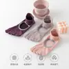 Calcetines de Yoga de Verano, Calcetines Antideslizantes Profesionales para Mujer para Pilates, Calcetines de Cinco Dedos para Deportes de Interior y Entrenamiento de Fitness