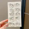 Ligas para el cabello de niños con alta elasticidad que no dañan el cabello, nuevas ligas de estilo 2026, accesorios para el cabello de niñas para atar el cabello, ligas pequeñas para coleta, accesorios para la cabeza
