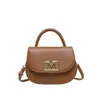 Bolsa pequena quadrada da moda estilo coreano transfronteiriça para mulheres, novo lançamento verão 2026, elegante com fecho de metal, bolsa de ombro único, bolsa para o dia a dia, bolsa transversal