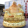 Templo Buda Maitreya Resina Buda Buda Sonriente Fangtai Buda Maitreya Buda de Vientre Grande Buda Maitreya 88cm1.3 m 1.6 m 2 m