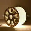 Tira de Luz LED COB de Alto Voltaje 110V para Exteriores, Resistente al Agua, Flexible, Autoadhesiva 220V, Luz LED Suave para el Hogar, Regulable