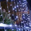 Luzes de Fio Impermeáveis para Ambiente Externo para Comércio Exterior, Arranjo de Ambiente para Pátio, Luzes de Tira de Gelo, Luzes de Fio de Rede de Pesca de Baixa Tensão Brancas Céu Estrelado