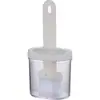 Pincel de Silicone para Óleo Doméstico com Frasco Pequeno Pote de Óleo Cozinha Panqueca Resistente a Altas Temperaturas Artefato de Assar Plástico Integrado Pincel para Churrasco