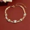 Recomendação de Mais Vendidos da Amazon: Corrente de Diamante de Vidro, Corrente de Flores, Corrente de Strass, Joias DIY, Tornozeleira Versátil Feita à Mão Onda Cruzada