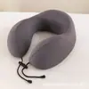 Almohada de Viaje en Forma de U para el Cuello, Almohada Portátil para Avión, Reposacabezas para el Cuello de Coche, para Dormir en Viajes Largos, Almohada Cervical en Forma de U para Trenes de Alta Velocidad
