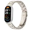 Adequado para Pulseiras Esportivas Xiaomi 8/9/10, Pulseira de Relógio de Aço Inoxidável com Três Contas, Pulseira de Relógio Inteligente Xiaomi com Três Contas