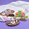 Molde para Galletas de Navidad 3D Estéreo Glaseado Galleta Fondant Tipo Prensa Juego Molde de Resorte Horneado Simulado Postre