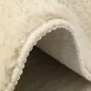 Alfombra de Baño Absorbente Linda con Borlas, Felpudo de Terciopelo para Comercio Exterior, Alfombrilla Antideslizante, Alfombrilla Refrescante Gruesa de Felpa para Dormitorio