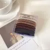 Popular Goma para el Cabello sin Costuras para Uso Diario, Alta Elasticidad, Banda de Goma Engrosada, Accesorio de Cabello Liso Duradero
