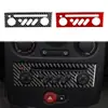 Kit de acabamento interno em fibra de carbono para Renault Clio 06-09, incluindo um conjunto completo de adesivos decorativos para os painéis dos vidros elétricos