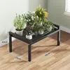 Suporte de Flores em Camadas Suporte de Flores Móvel Prateleira de Flores Interna Casa Varanda De Chão Multi-camadas Móvel Sala de Estar Suporte de Flores